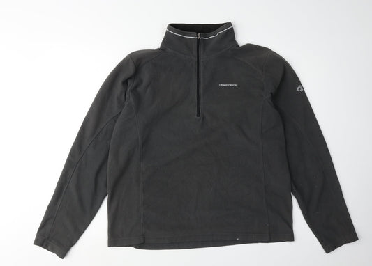 Craghoppers Men's Black Fleece Sweatshirt L