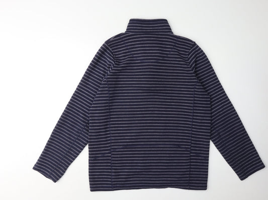 TOG TWENTY FOUR Men's Blue Striped Pullover Sweatshirt M