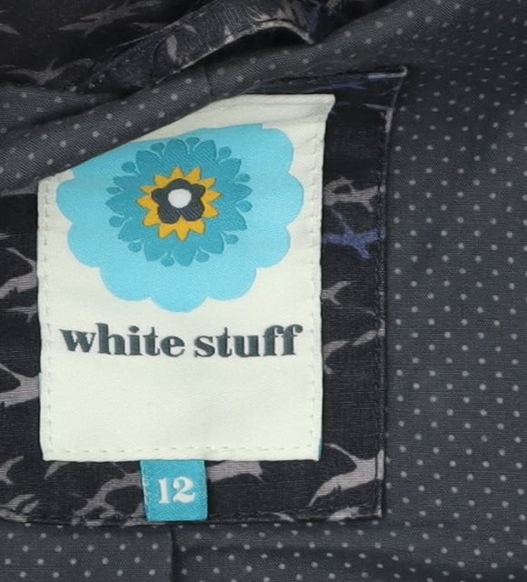 White Stuff Multicoloured Women's Rain Coat Size 12