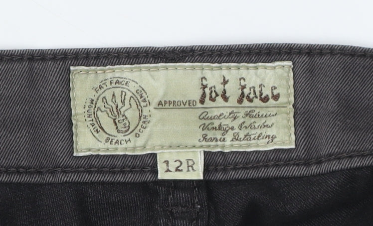 Fat Face Women's Black Skinny Jeans Size 12