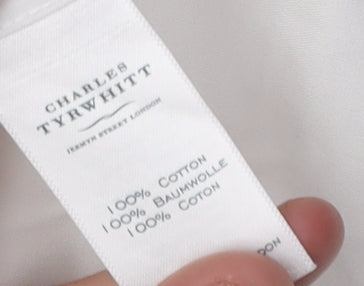 Charles Tyrwhitt Men's White Extra-Slim Dress Shirt