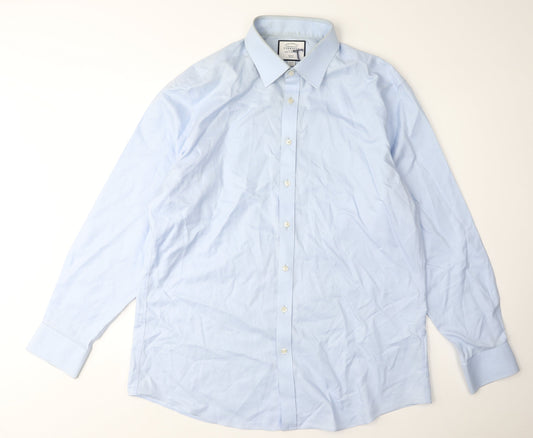 Charles Tyrwhitt Men's Blue Slim Fit Dress Shirt
