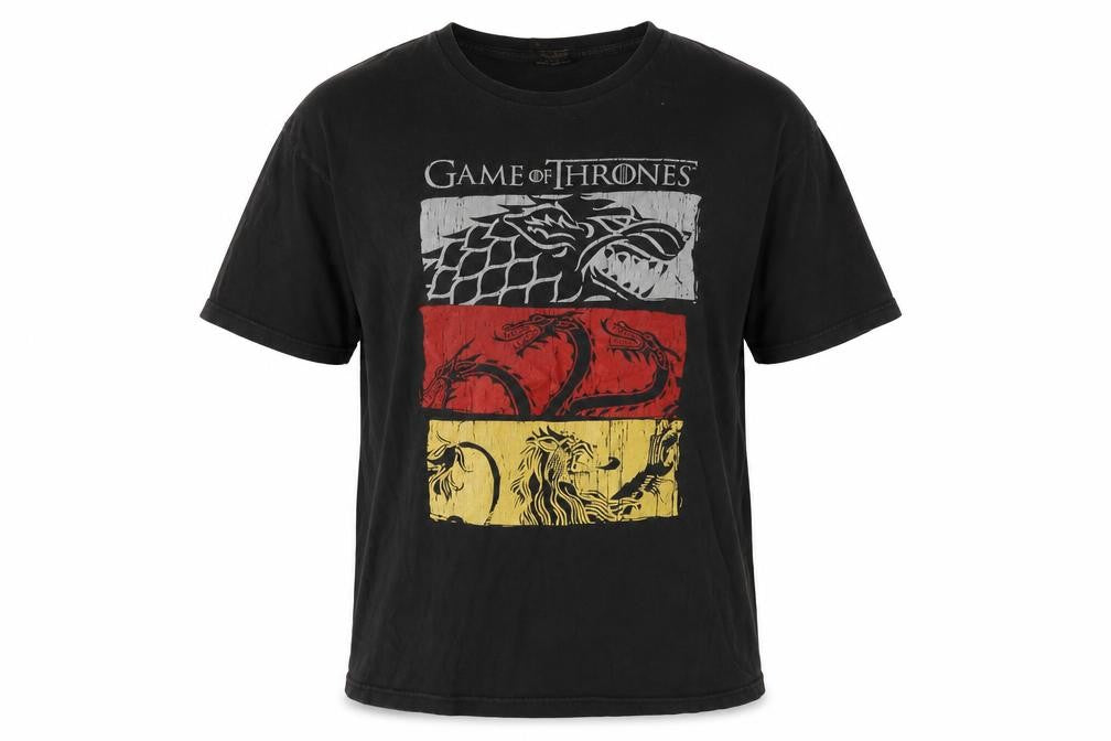 Frozen Munky Men's Black Game of Thrones XL T-Shirt