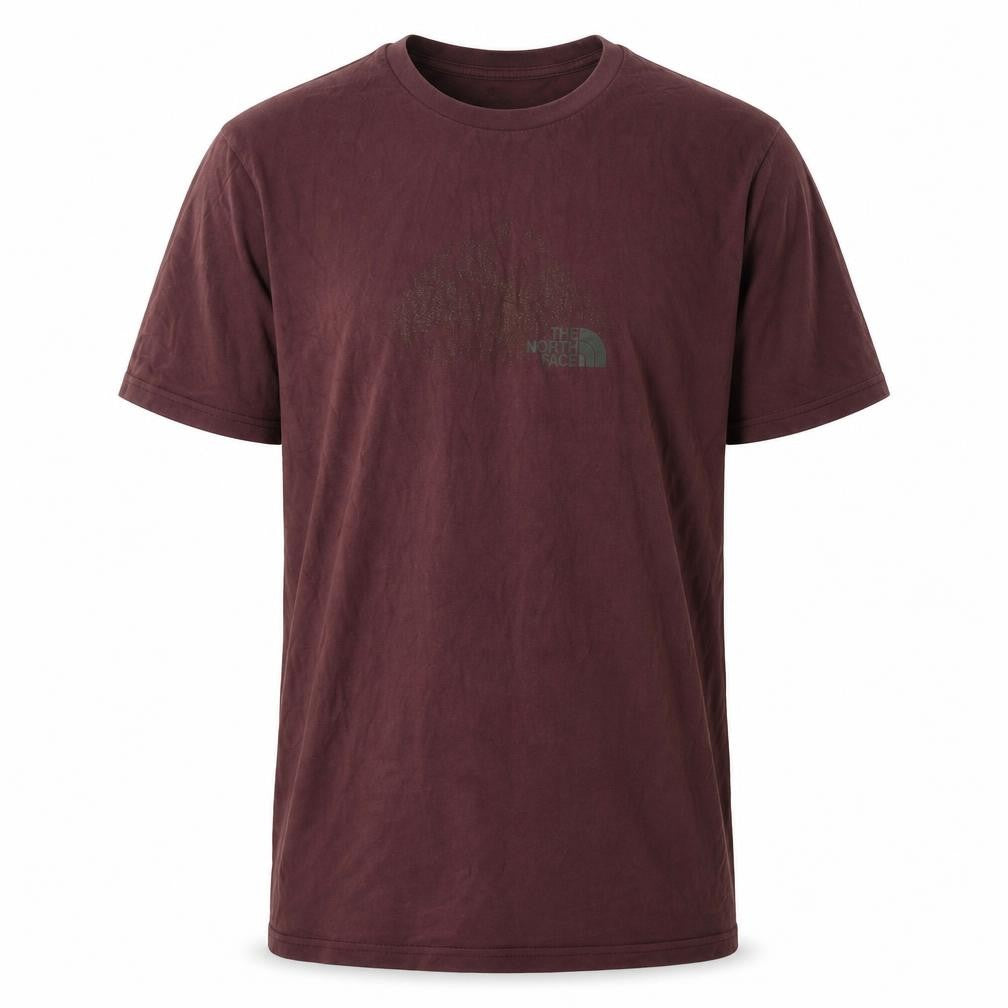 Mens UK Size XL The North Face Red  Cotton T-Shirt