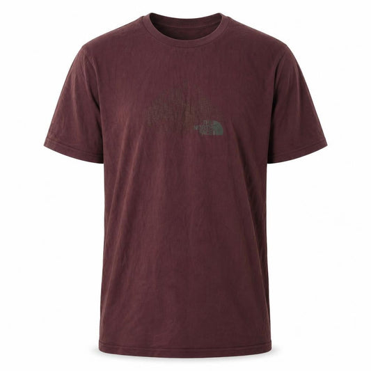 Mens UK Size XL The North Face Red  Cotton T-Shirt