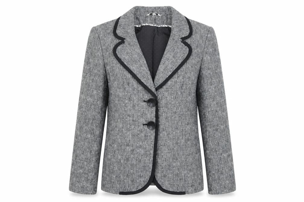 Klass Collection Women’s Grey Blazer Size 12