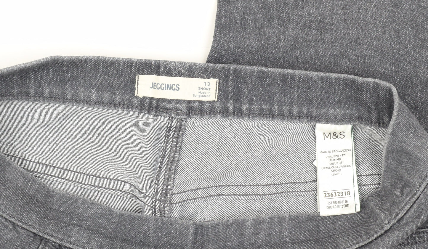 Marks and Spencer Grey Jeggings - Women's Size 12