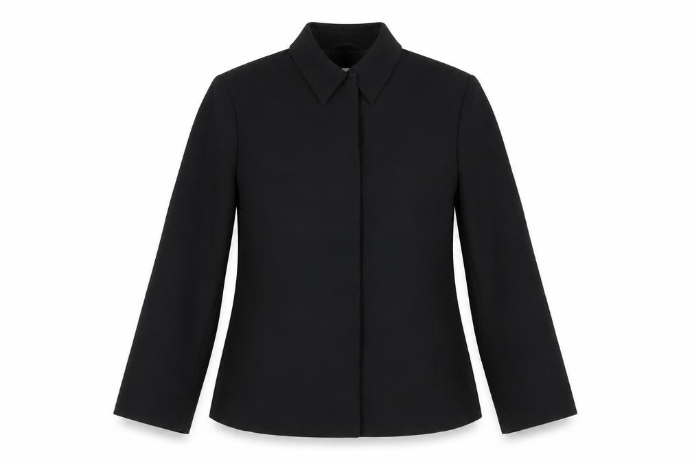 Caractère Women's Black Regular Jacket Size 14