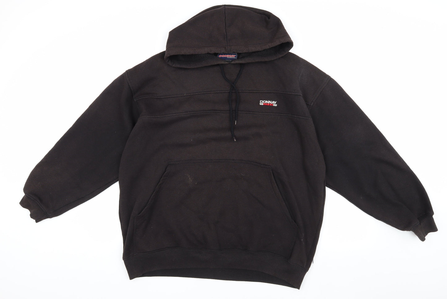 Donnay Men's XL Black Pullover Hoodie, Fleece