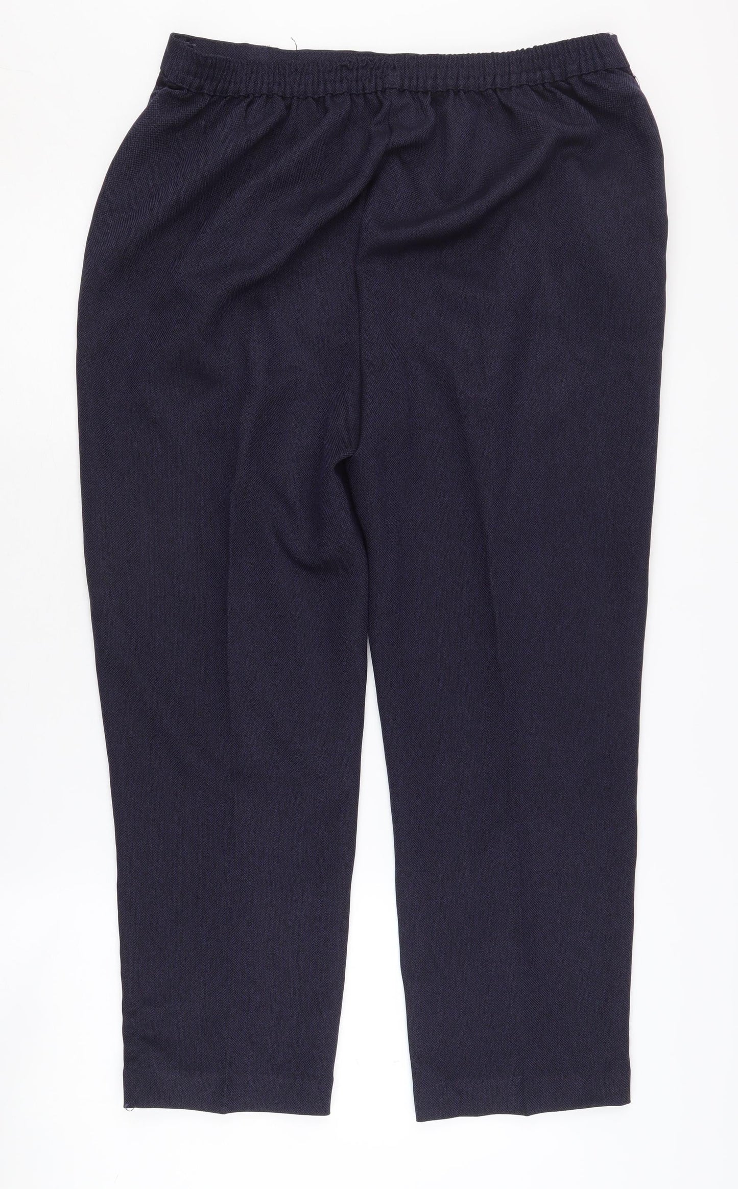 Honor Millburn Women's Blue Regular Fit Trousers
