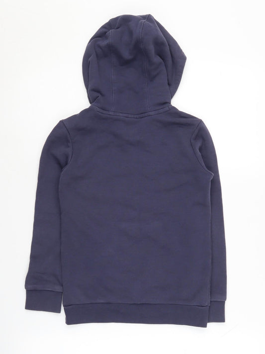 Adidas Boys Blue Pullover Hoodie 7-8 Years