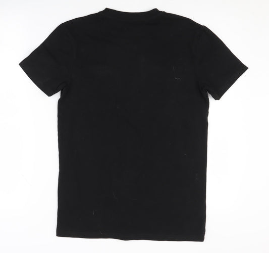 Supply & Demand Men's Black Camouflage XS T-Shirt