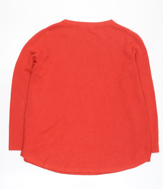 Hobbs Women's Red Medium Pullover Jumper