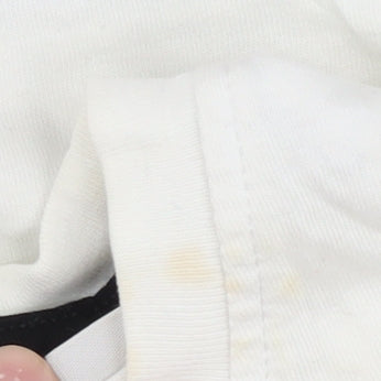 Jack & Jones Men's Colourblock T-Shirt, Medium, White/Black