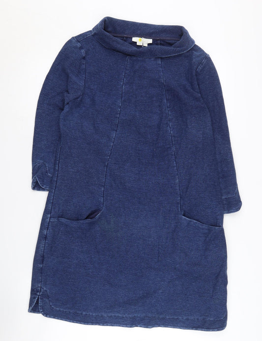 Boden Women's Blue Shift Dress UK 14