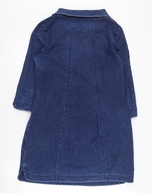 Boden Women's Blue Shift Dress UK 14