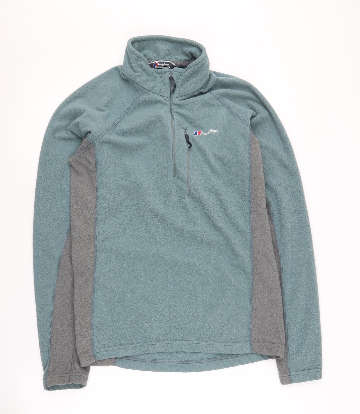 Berghaus Men's Green Fleece 1/4 Zip Sweatshirt M
