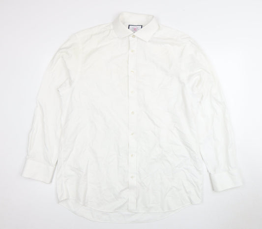Charles Tyrwhitt Men’s White Classic Fit Dress Shirt 42 cm