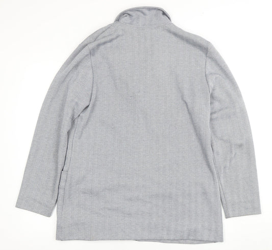 Weekenders Grey Women's Blazer M, Herringbone Casual