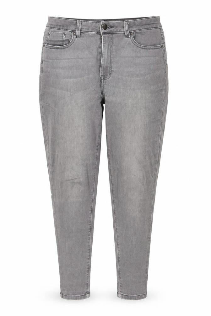 Women's Grey Slim Jeans, Size 14 Slim, Shaping Fit
