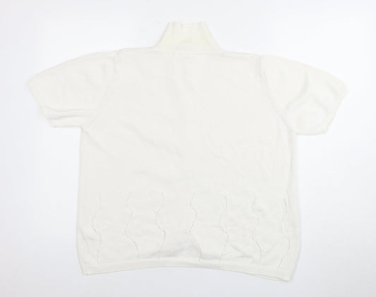 Marks and Spencer Women's Ivory Cardigan, Size 16