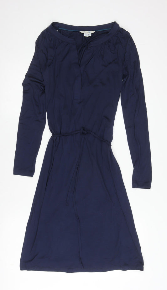 Boden Women's Blue Long Sleeve Dress Size 6