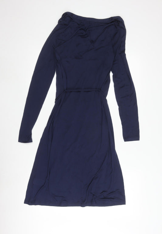 Boden Women's Blue Long Sleeve Dress Size 6