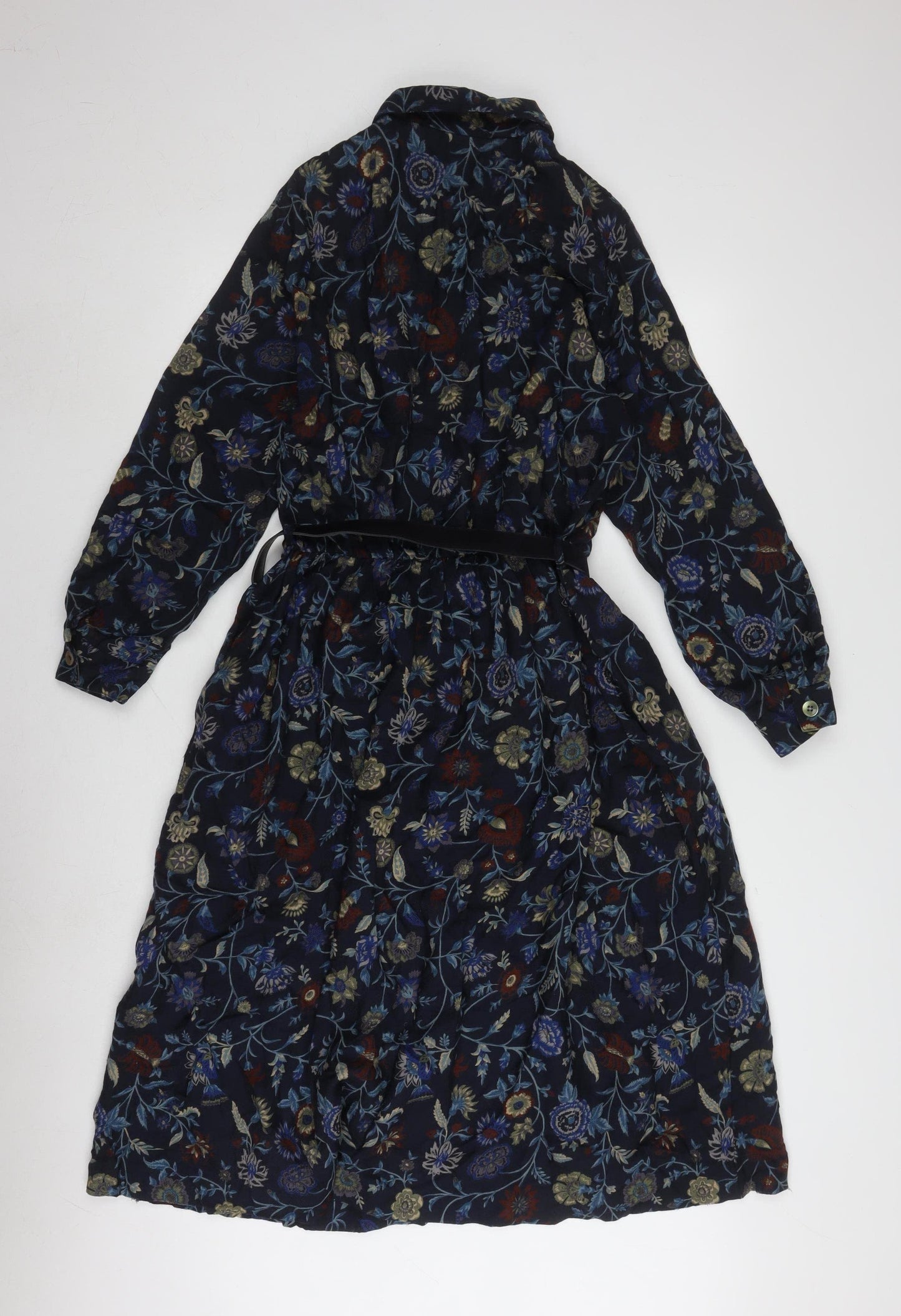 Cotswold Collections Women's Floral Wool Dress, Size 14