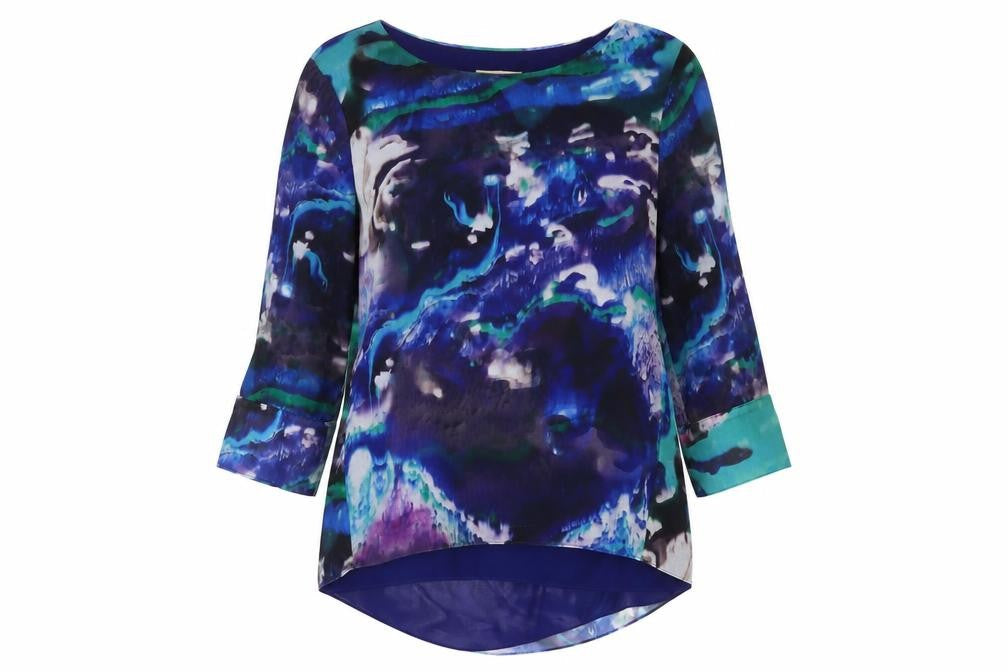 Phase Eight Women's Multicoloured Blouse Size 10