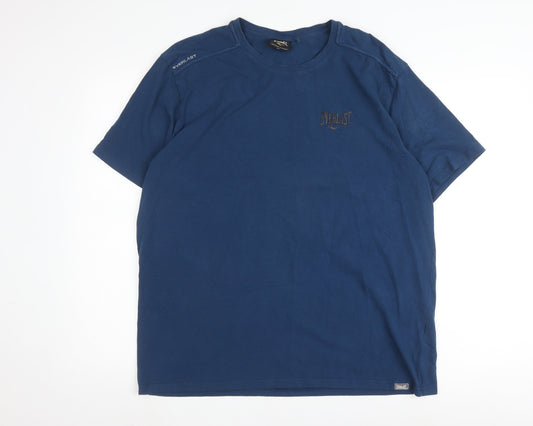 Everlast Men's Blue XXL Crew Neck T-Shirt