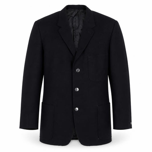 Mens 40 Chest Regular Austin Reed Blue Three-Button Blazer