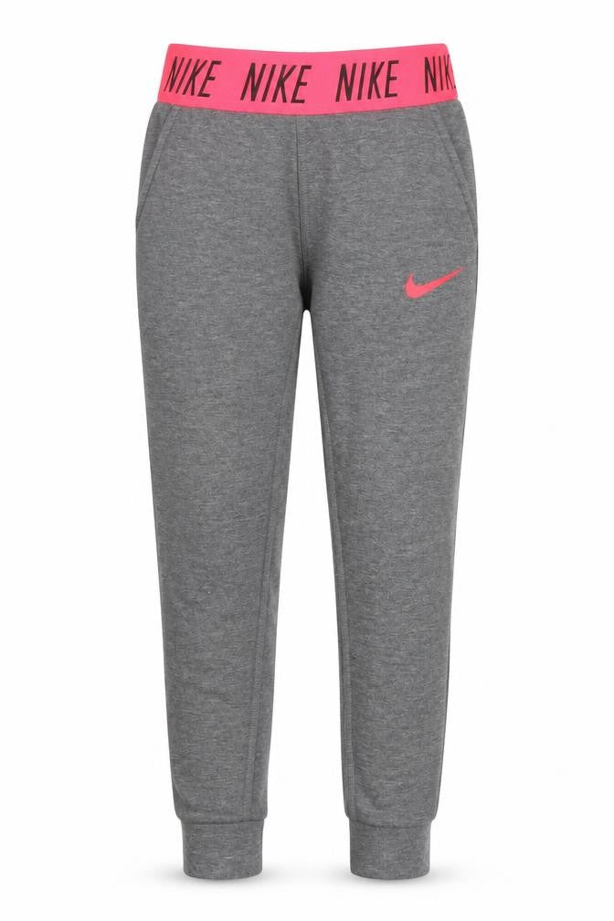 Nike Girls Grey Jogger Trousers XS for Running