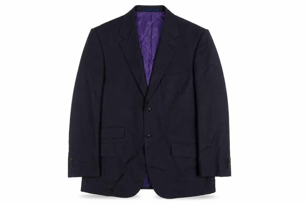 Mens 40 Chest Regular Howick Blue Two-Button Blazer