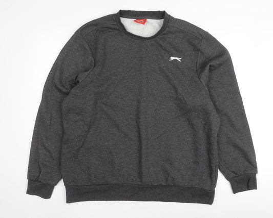 Slazenger Men's Grey XL Pullover Sweatshirt