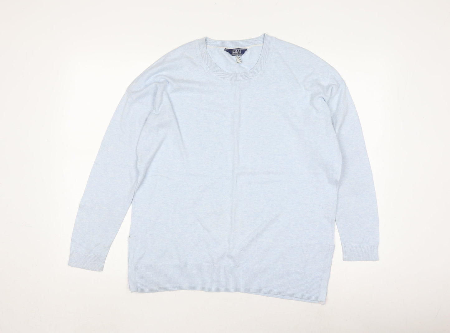 Joules Women's Blue Wool Pullover Jumper Size 12