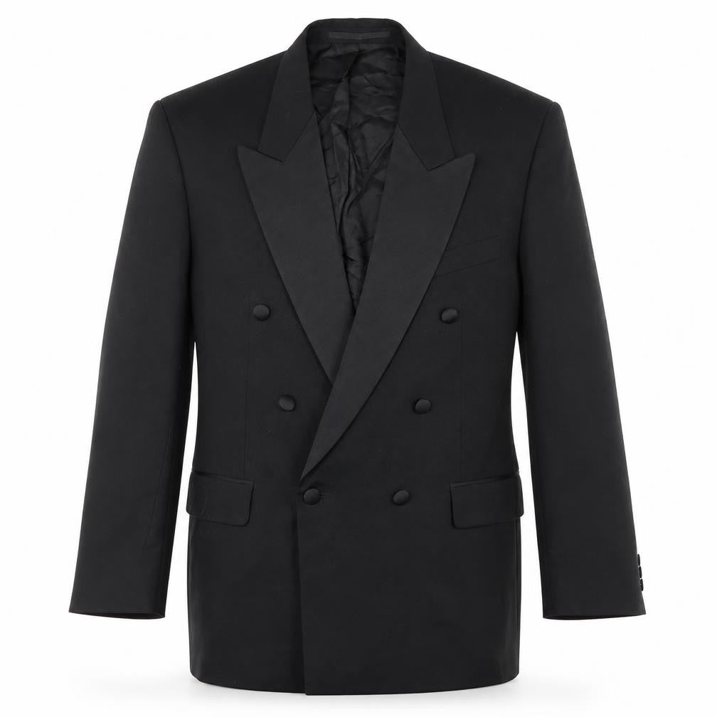 House of Fraser Men's Black Tuxedo Blazer, Size 46R