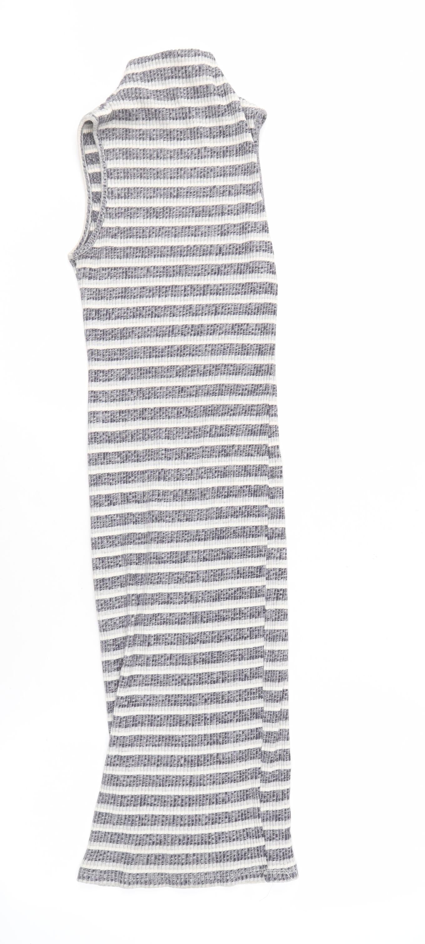 Select Women's Striped Knit Cotton Dress Size 12
