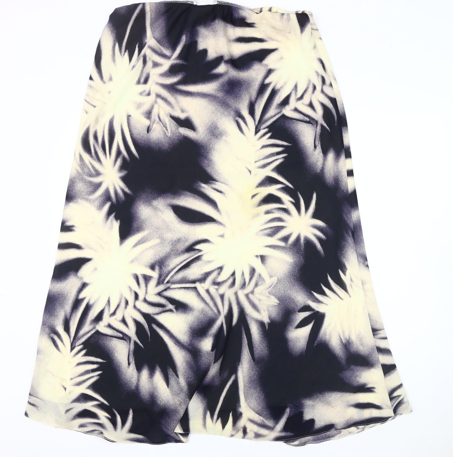 Chianti Women's Black Floral Midi Skirt Size 18