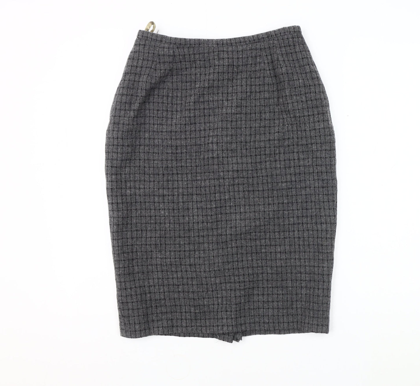Ramsay Women's Grey Check Pencil Skirt Size 12