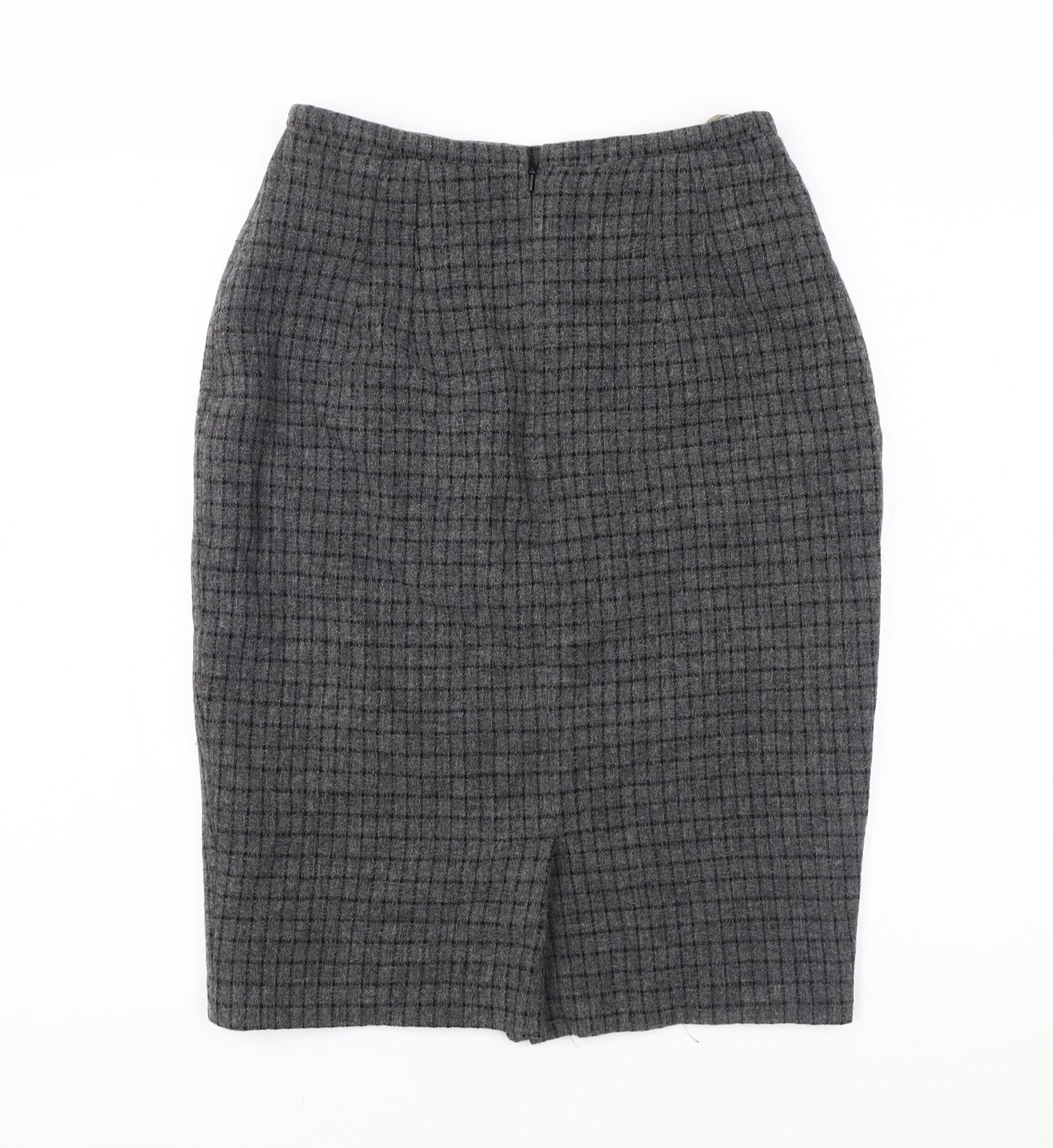 Ramsay Women's Grey Check Pencil Skirt Size 12