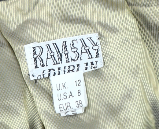 Ramsay Women's Grey Check Pencil Skirt Size 12