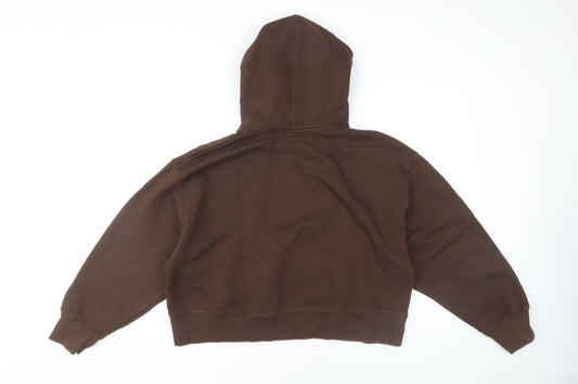 Zara Women’s Brown Pullover Hoodie Size 12