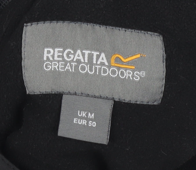 Regatta Men's Black M Puffer Jacket Waterproof Hooded