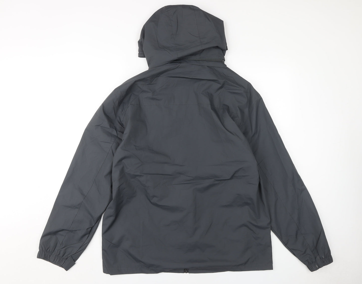 Outdoor Jackets Men's Black Hooded Waterproof Jacket S
