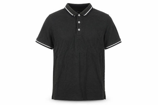 Jack & Jones Men's Black Polo Shirt, Size L, Casual Style