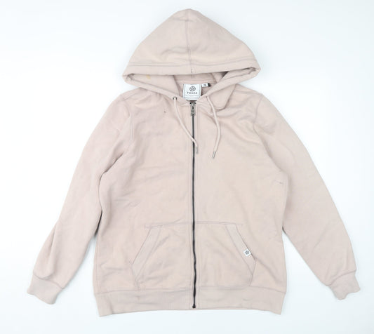 TOG24 Women's Beige Full Zip Hoodie - Size 14