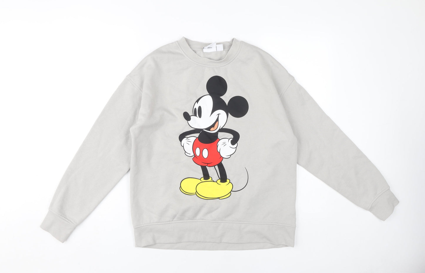 Disney Women’s Grey XS Sweatshirt with Mickey Graphic
