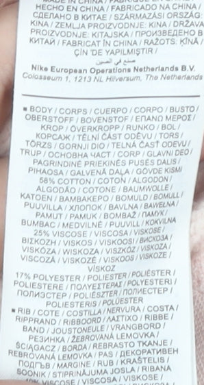 Nike Women's Pink Pullover Sweatshirt Size S