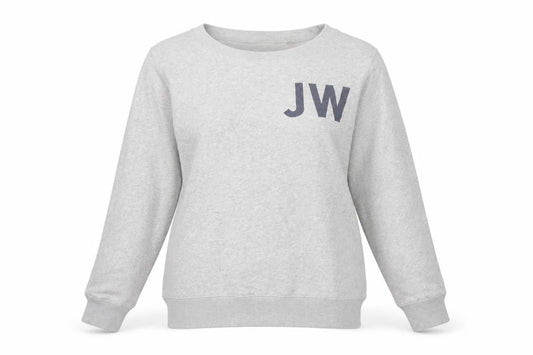 Womens UK 10 Regular Jack Wills Grey Pullover Sweatshirt