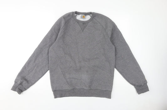 Carhartt Men's Grey Pullover Sweatshirt - Size M